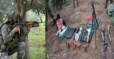 BREAKING : कांकेर में सुरक्षाबलों और माओवादियों के बीच मुठभेड़, कई नक्सलियों के घायल होने की खबर, बड़ी मात्रा में हथियार बरामद