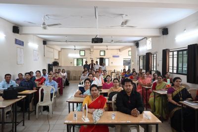 अग्रसेन महाविद्यालय एवं महंत लक्ष्मीनारायण दास महाविद्यालय द्वारा आयोजित पांच दिवसीय कार्यशाला का आज तीसरा दिन