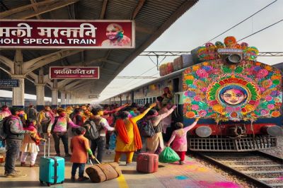 होली में सफर होगा आसान, रेलवे ने चलाई 14 स्पेशल ट्रेनें
