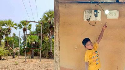 नक्सल प्रभावित गांव के 75 घरों में पहली बार पहुंची बिजली, नियद नेल्ला नार योजना से गाँवों में पहुंच रही है विकास की रोशनी