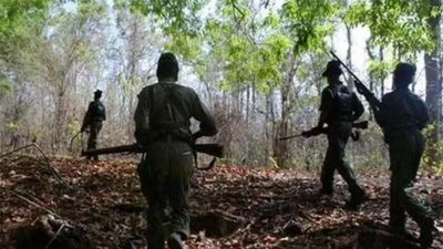 बीजापुर मुठभेड़ : 2 नक्सली ढेर, DRG का एक जवान शहीद, भारी मात्रा में हथियार बरामद