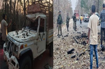 CG : बड़े एनकांउटर के बाद बौखलाए नक्सली, जवानों के वाहन पर किया IED ब्लास्ट, हमले में दो जवान घायल&hellip;