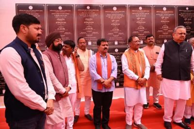 क्रेडा अध्यक्ष पदभार ग्रहण समारोह में शामिल हुए सीएम साय और विधायक अनुज शर्मा 