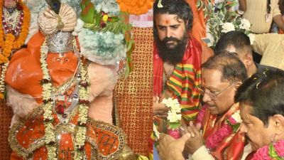 मुख्यमंत्री ने हनुमान जयंती पर की पूजा-अर्चना, प्रदेशवासियों की सुख-समृद्धि का मांगा आशीर्वाद