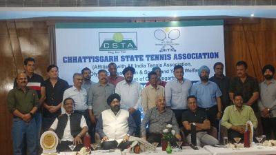छग प्रदेश टेनिस संघ की नई कार्यकारिणी की घोषणा, सर्वसम्मति से डॉ. हिमांशु द्विवेदी चुने गए अध्यक्ष