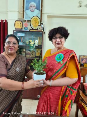 हरित बनो और हरित बचाओ : सुनीता चंसोरिया