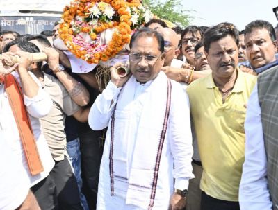 Breaking : आतंकी हमले में शहीद दिनेश मिरानिया को सीएम विष्णु देव साय ने दी अंतिम विदाई