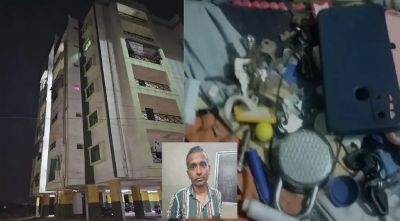 ब्रैकिंग : रेलवे कर्मचारी कॉलोनी में 500 में देता था OYO Room, छापा पड़ा तो आपत्तिजनक सामान के साथ मिली बम बनाने की सामग्री, ऐसे हुआ मामले का खुलासा&hellip;..