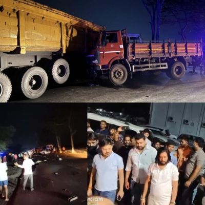 BIG BREAKING : छत्तीसगढ़ में भीषण सड़क हादसे में 17 लोगों की मौत, छठी कार्यक्रम से माजदा में लौट रहे थे 50 लोग, ट्रेलर ने मार दी टक्कर