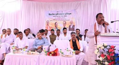 कृषि मंत्री रामविचार नेताम विकसित कृषि संकल्प अभियान में हुए शामिल