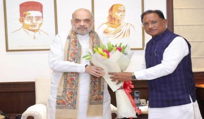 गृहमंत्री शाह से मिले मुख्यमंत्री विष्णुदेव साय, नक्सल ऑपरेशन की उपलब्धियों और बस्तर के विकास की दी जानकारी