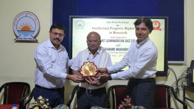 बौद्धिक संपदा अधिकार एवं शोध विषय पर 6 दिवसीय कार्यशाला का शुभारंभ हुआ 
