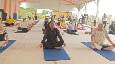 भाजपा के प्रशिक्षण शिविर का दूसरा दिन : मुख्यमंत्री साय के साथ विधायकों और सांसदों ने किया योगाभ्यास