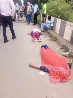 CG : सड़क हादसे में पूर्व भाजपा मंडल अध्यक्ष की पत्नी समेत दो लोगों की मौत