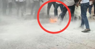 चैतन्य बघेल की गिरफ्तारी पर हमकर हंगामा,युवा कांग्रेस ने ईडी का किया पुतला दहन