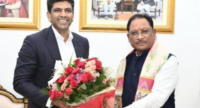 मुख्यमंत्री साय से केंद्रीय संचार एवं ग्रामीण विकास राज्य मंत्री डॉ. चन्द्रशेखर पेम्मासानी ने की सौजन्य मुलाक़ात