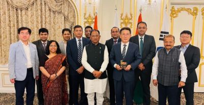 CM Sai Visit South Korea: सीएम साय ने की ATCA के चेयरमैन से मुलाकात, दिया छत्तीसगढ़ आने का आमंत्रण