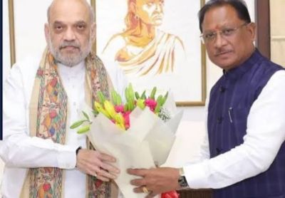 अमित शाह से सौजन्य भेंट में छत्तीसगढ़ सरकार ने साझा की सुरक्षा और विकास की उपलब्धियां
