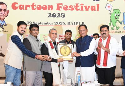 मनोरंजन के साथ ही कार्टून समाज को जागरूक करने वाली कला भी &ndash; मुख्यमंत्री विष्णुदेव साय