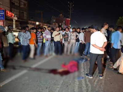 दिल दहला देने वाला मामला : सड़क हादसे में युवक की दर्दनाक मौत