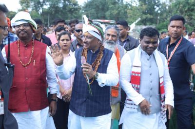 मुख्यमंत्री विष्णुदेव साय का नरहरपुर आगमन पर किया गया आत्मीय स्वागत&hellip;