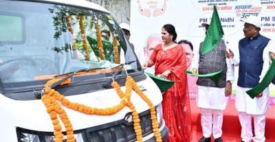 सीएम साय ने किया &lsquo;स्वच्छता ही सेवा पखवाड़ा 2025&rsquo; का शुभारंभ, कचरा कलेक्शन वाहनों को दिखाई हरी झंडी