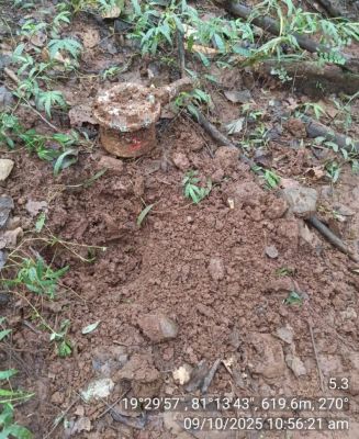 नारायणपुर में नक्सल विरोधी अभियान: कुकर कमांड आईईडी बरामद, मौके पर नष्ट,नक्सलियों के मंसूबे नाकाम