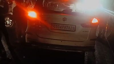 दिल दहला देने वाला हादसा : बाइक को ठोकर मारकर खड़ी ट्रक में जा घुसी कार, 2 की मौके पर मौत, 4 की हालत गंभीर&hellip;