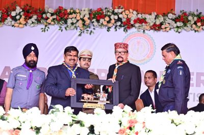 राज्यपाल  रमेन डेका ने प्रथम राष्ट्रीय रोवर-रेंजर जंबूरी का किया शुभारंभ,युवाओं से राष्ट्र निर्माण में योगदान का आह्वान