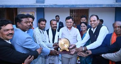 कैबिनेट मंत्री देवांगन धीवर समाज के नववर्ष एवं पारिवारिक मिलन समारोह में हुए शामिल