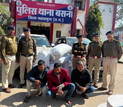 CG &ndash; पुलिस ने चेकिंग के दौरान दो कार से पकड़ा 75 लाख का गांजा 3 तस्कर गिरफ्तार पढ़े पूरी ख़बर