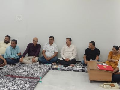 छत्तीसगढ़ी दाऊ अग्रवाल समाज रायपुर इकाई की बैठक संपन्न