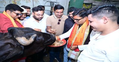 जन्मदिवस के अवसर पर वित्त मंत्री ओपी चौधरी ने की गौ-सेवा, संरक्षण के प्रयासों को सराहा