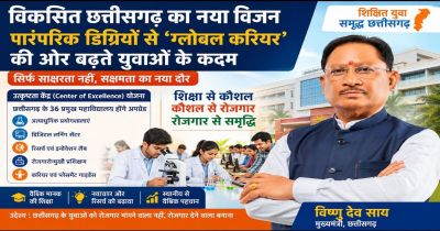 विकसित छत्तीसगढ़ का नया विजन: पारंपरिक डिग्रियों से ग्लोबल करियर की ओर बढ़ते युवाओं के कदम