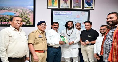 जिले की विशिष्ट पहचान विष्णुभोग चावल से मंत्री गुरु खुशवंत साहेब का सम्मान&hellip;.