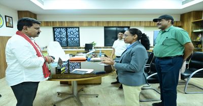 उप मुख्यमंत्री&nbsp; विजय शर्मा ने राष्ट्रपति भवन से आमंत्रण मिलने पर रेणुका गोस्वामी को दी बधाई