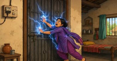 बड़ा हादसा: लोहे का दरवाजा खोलते ही महिला को लगा करंट, दर्दनाक मौत
