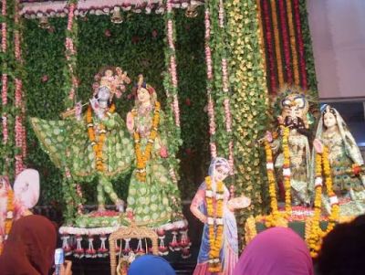 जैतूसाव मठ में आज से सावन झूला महोत्सव