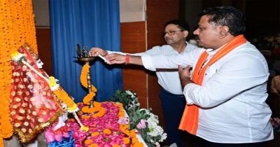 उपमुख्यमंत्री शर्मा ने किया साइबर संकल्प का शुभारंभ, रविवि में 500 से अधिक विद्यार्थियों से से किया सीधा संवाद