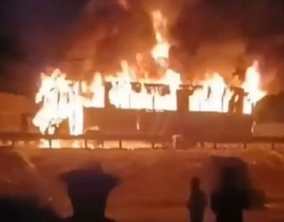 चलती बस में लगी आग, 10 जिंदा जले, मथुरा-वृंदावन से लौट रहे थे पंजाब