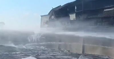 गद्दा फैक्ट्री में लगी भीषण आग, 6 मजदूरों की जलकर दर्दनाक मौत, परिजनों ने किया जमकर हंगामा 