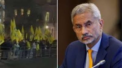  लंदन में विदेश मंत्री जयशंकर पर हमले की कोशिश, खालिस्तानियों समर्थकों ने तिरंगा फाड़ दिया