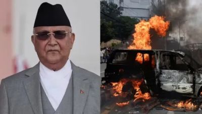 Breaking : नेपाल में प्रदर्शनकारियों ने प्रधानमंत्री आवास में लगाईं आग 