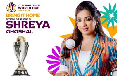 श्रेया घोषाल की आवाज में महिला एक दिवसीय विश्व कप इवेंट का सॉन्ग रिलीज