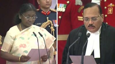 Chief Justice Surya Kant :&nbsp;भारत के 53वें चीफ जस्टिस बने सूर्यकांत, राष्ट्रपति ने दिलाई शपथ