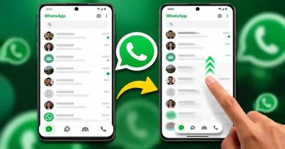 WhatsApp में दिखेगा नया बदलाव! स्क्रॉल करते ही सिकुड़ेगा नेविगेशन बार, चैट्स के लिए मिलेगी ज्यादा जगह WhatsApp में दिखेगा नया बदलाव! स्क्रॉल करते ही सिकुड़ेगा नेविगेशन बार, चैट्स के लिए मिलेगी ज्यादा जगह