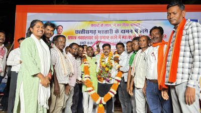 छत्तीसगढ़ सशस्त्र नक्सलवाद से मुक्ति पर उप मुख्यमंत्री विजय शर्मा का हुआ भव्य ऐतिहासिक अभिनंदन&hellip;..