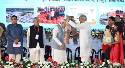 मुख्यमंत्री भूपेश बघेल ने समारोह को किया संबोधित