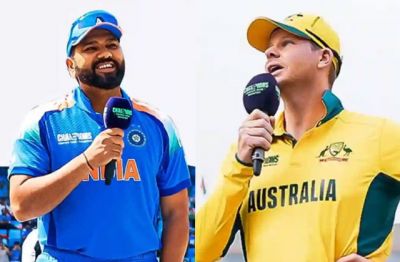 Champions Trophy 2025 : ऑस्ट्रेलिया ने भारत के खिलाफ जीता टॉस, पहले बल्लेबाजी का लिया फैसला