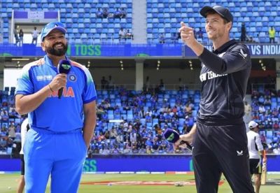 IND vs NZ : चैंपियंस ट्रॉफी फाइनल में न्यूजीलैंड ने जीता टॉस, भारत के खिलाफ पहले बल्लेबाजी करने का लिया फैसला 